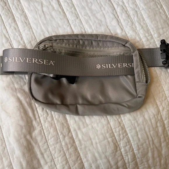 Silver Silversea Gray Belt Bag - Picture 6 of 9